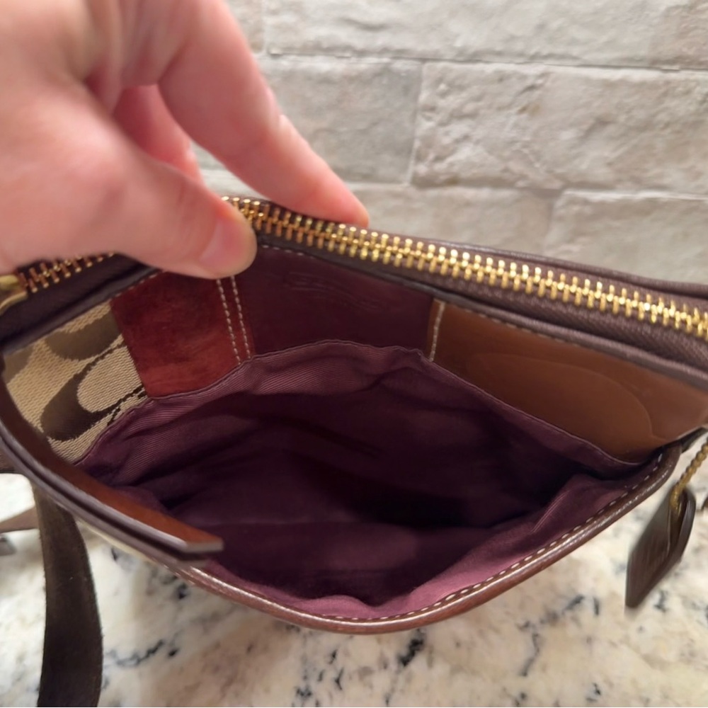 Coach Euc Patchwork Crossbody Bag - Multicolor - image 4